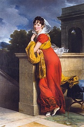 Francois Gérard: Maria Leopoldina Grassalkovich de Gyarak (1806)