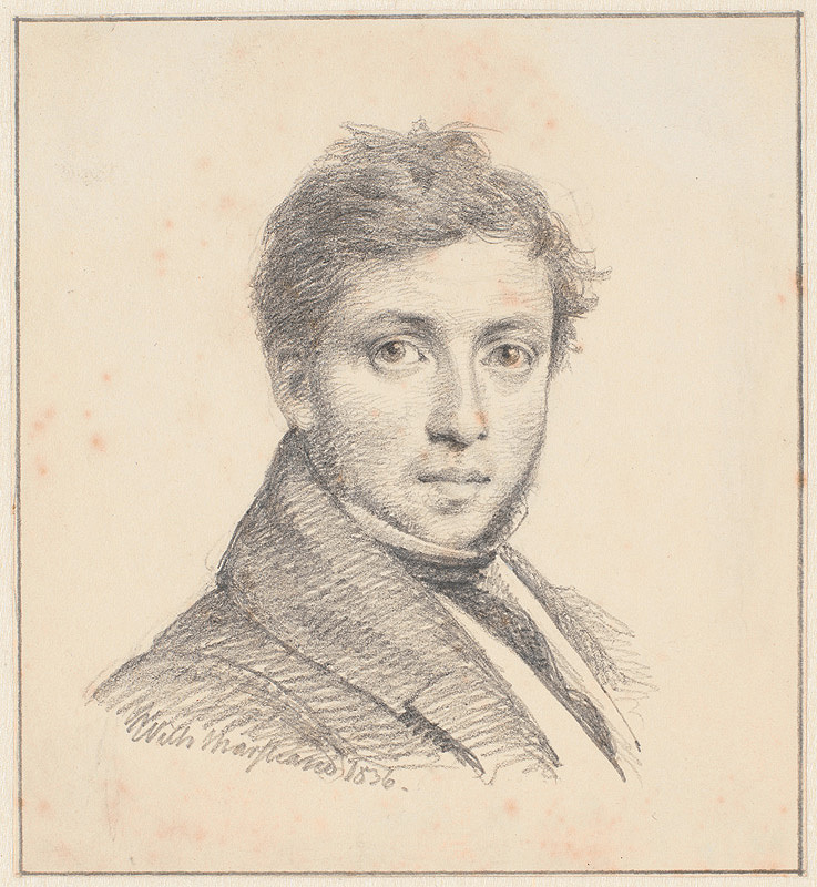 Wilhelm Marstrand: Christen Købke, 1836