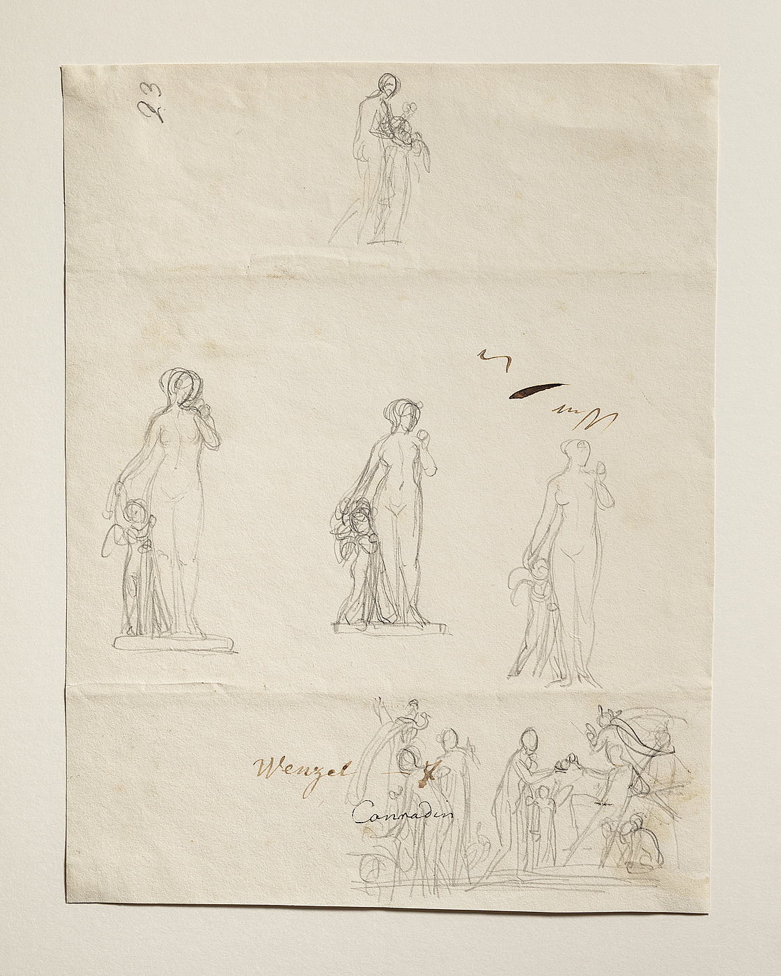 Paris' dom. Venus og Amor