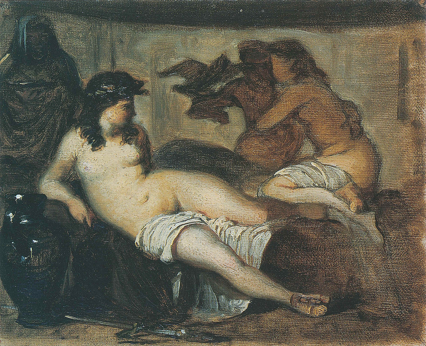 Ludvig Abelin Schou: Mytologisk scene, 1865-67