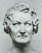 George Rennie(?): Thorvaldsen, marmor, 1830, 61,3 cm, siden 1965 deponeret i Jenischhaus, Altona, G273
