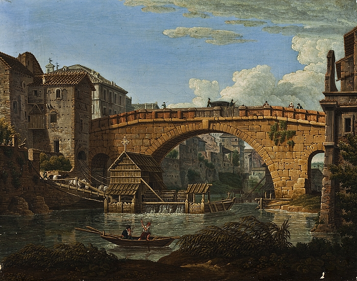 Ponte Cestio i Rom