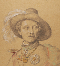Maleren Friedrich Nerly som il toro bandito