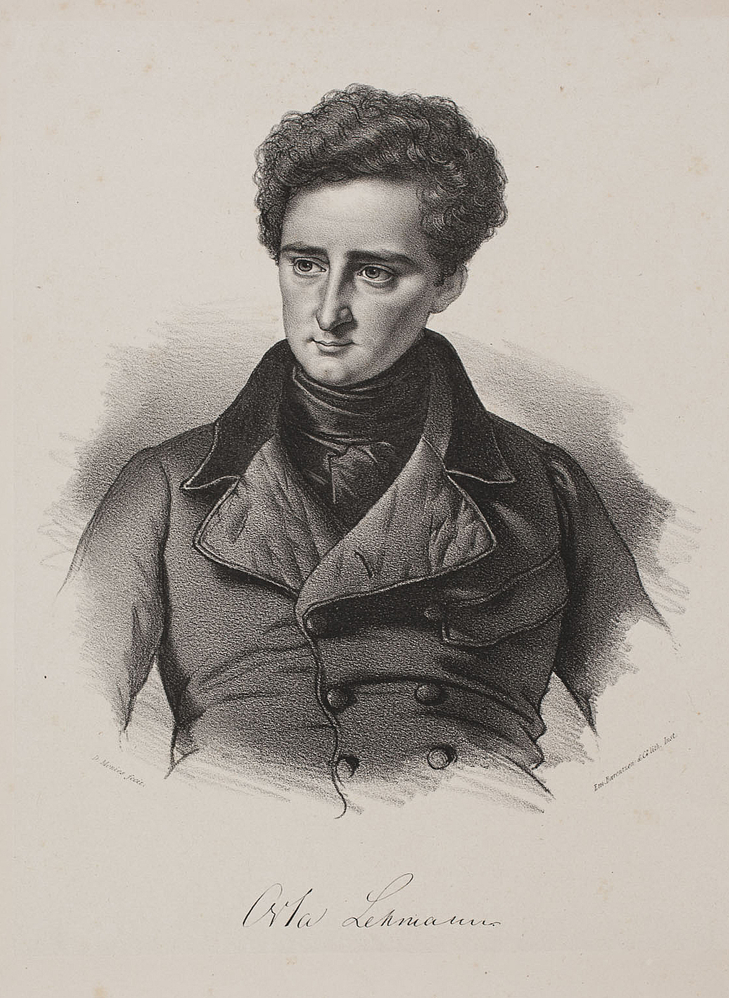 David Monies: Orla Lehmann, 1840