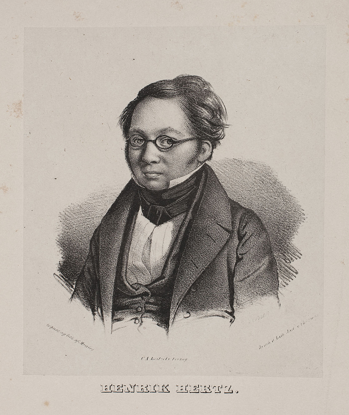 David Monies: Henrik Hertz, 1837