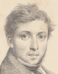 Wilhelm Marstrand: Christen Købke, 1836