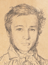Christen Købke: Portræt af Jørgen Roed, 1837