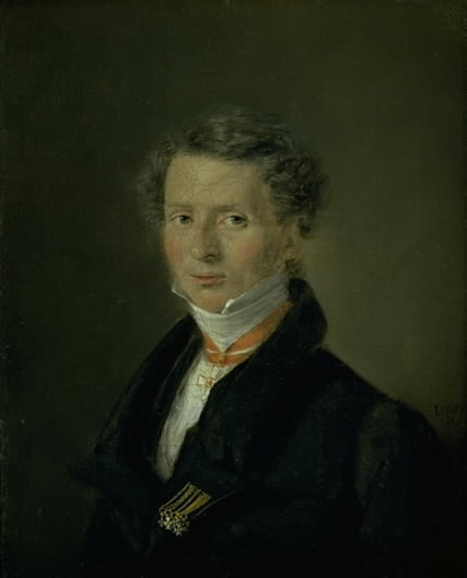 C.A. Jensen: Mathias Friis von Irgens-Bergh, 1824