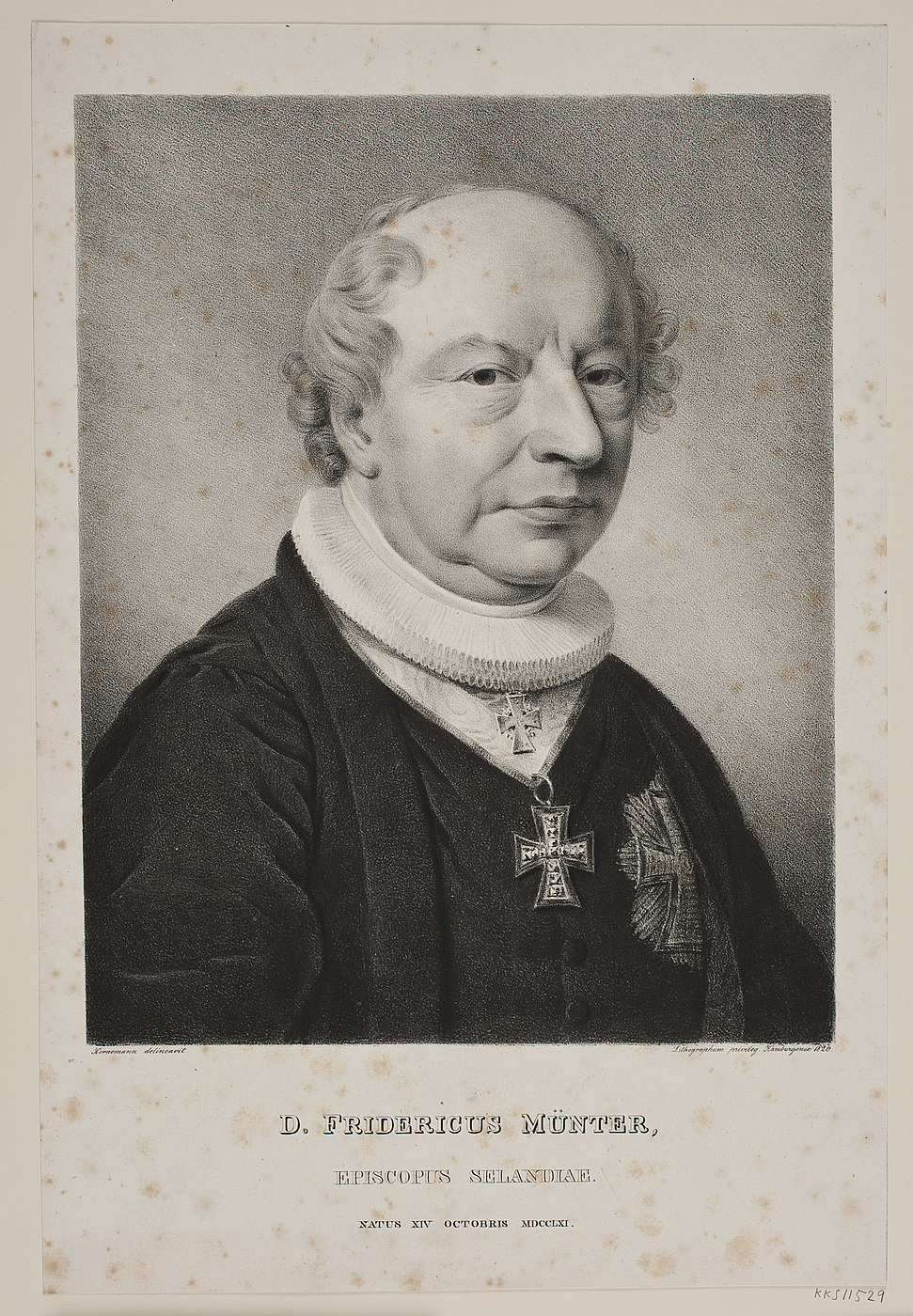 Christian Horneman: Friedrich Münter, 1826