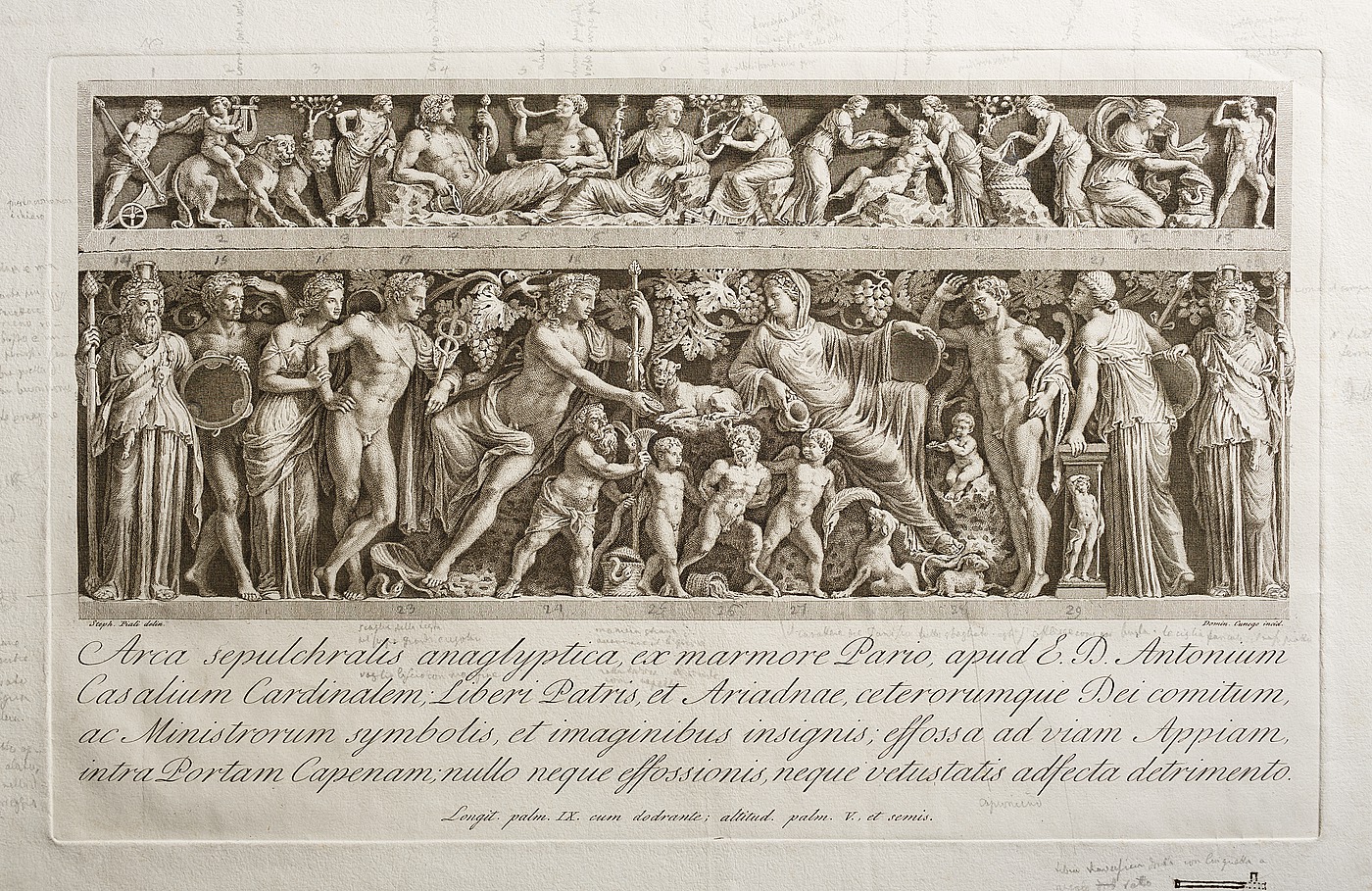 Casali-sarkofagen med Dionysos og Ariadne