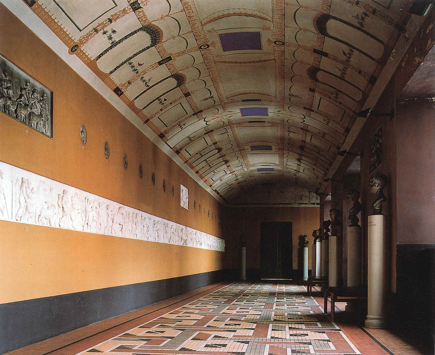 Vestkorridoren på førstesalen