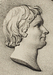 Thorvaldsens Museums laksegl med portræt af Thorvaldsen