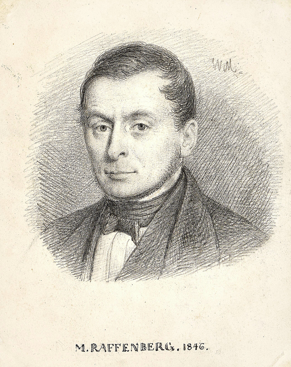 Wilhelm Marstrand: M. Raffenberg, 1846