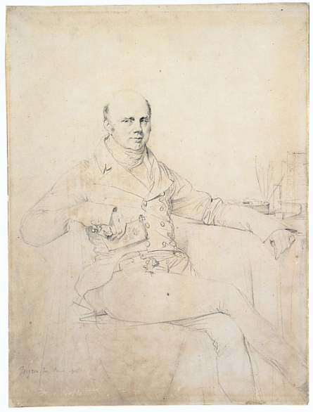 Jean Auguste Dominique Ingres: John Russell, Sixth Duke of Bedford, 1815.
