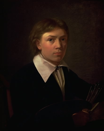 Constantin Hansen: Selvportræt, 1825