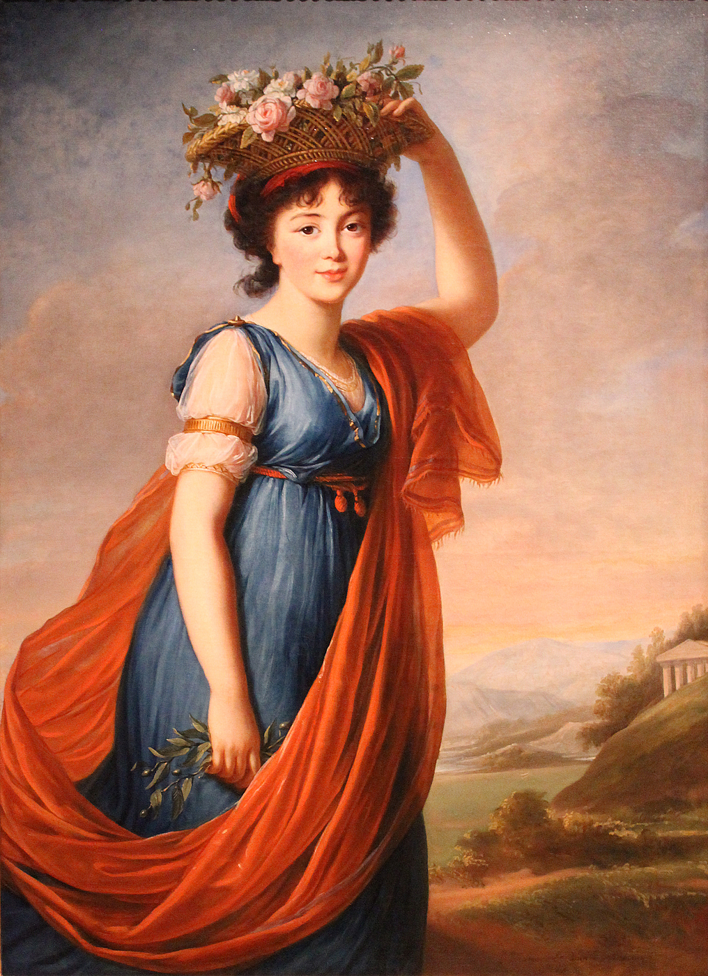 E.L. Vigée-Lebrun: Jevdokija Ivanovna Golitsyna, 1799