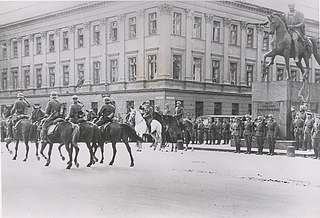 Tysk troppeparade, Warszawa 5.10.1939