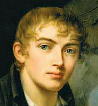 Rudolph Suhrlandt: Selvportræt, ca. 1810