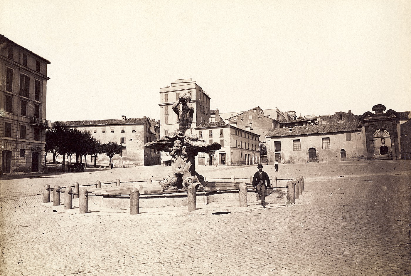 Gian Lorenzo Bernini: Fontana del Tritone, 1642-1643