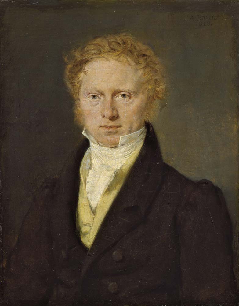 C.A. Jensen, Portræt af Hans Puggaard