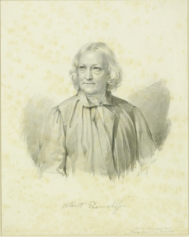 S.F. Diez: Thorvaldsen, 1840