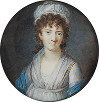 Cornelius Høyer: Charlotte Schimmelmann, ca. 1800