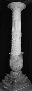 Gipsafstøbning efter romersk kandelaber, Statens Museum for Kunst, inv.nr. KAS1606