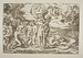 Paris dom, ca. 1510-1520, tegnet af Raphael Santi, graveret af Marcantonio Raimondi, reproduceret af dennes elev Marco Dente Paris dom, ca. 1510-1520, tegnet af Raphael Santi, graveret af Marcantonio Raimondi, reproduceret af dennes elev Marco Dente