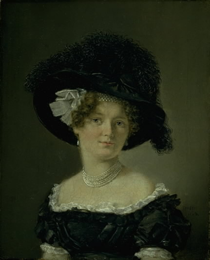 C.A. Jensen: Mathilde Theresia von Irgens-Bergh, 1824