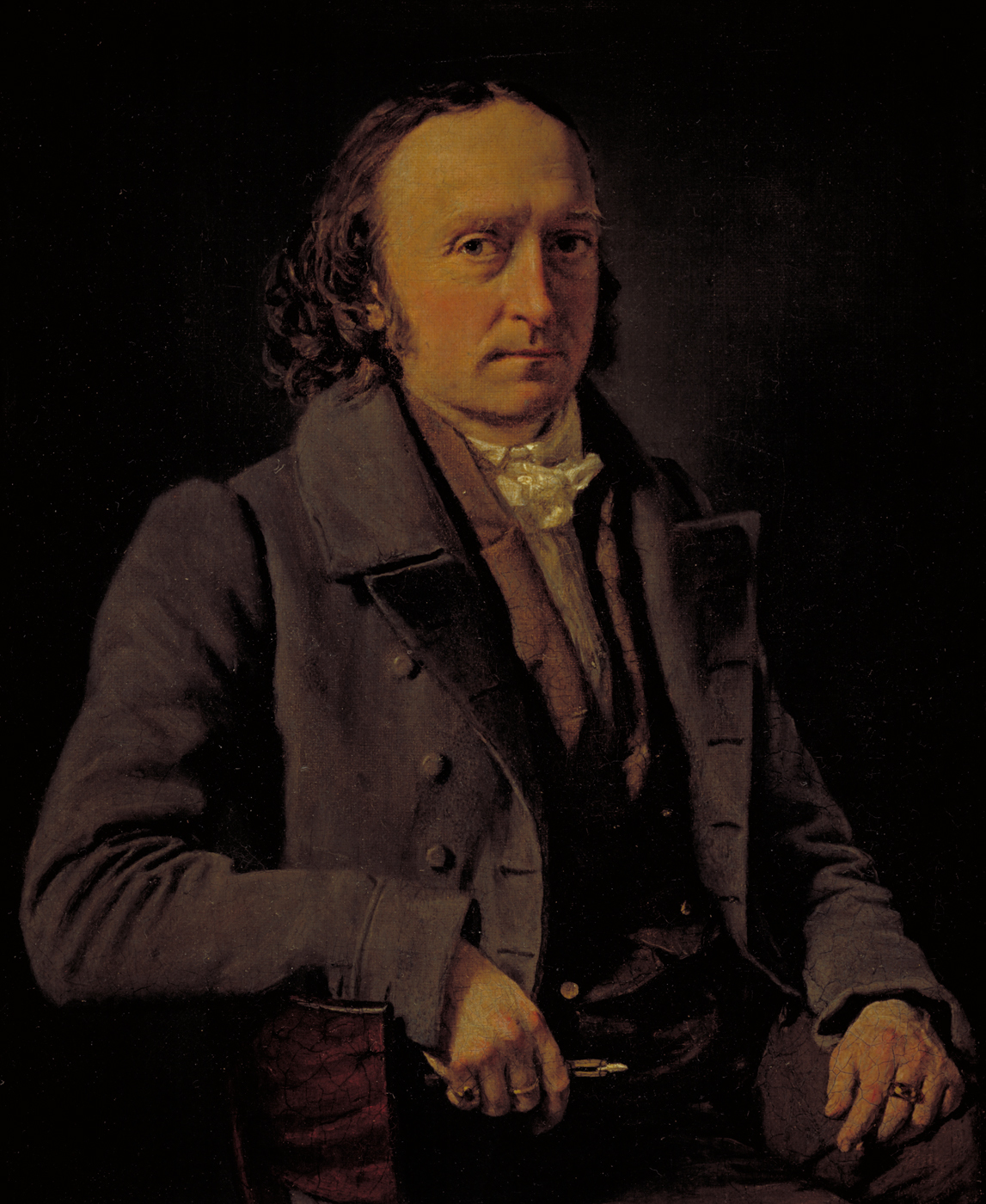 C.A. Jensen: Selvportræt, 1836