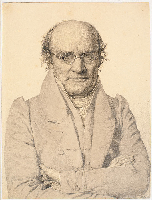 Christen Købke: Frederik Christian Sibbern, 1833