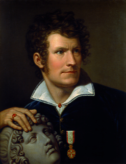 Portrait of Thorvaldsen