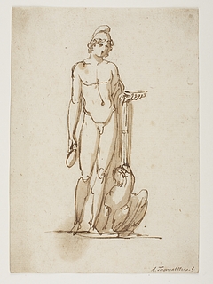 Bertel Thorvaldsen: Ganymedes med ørnen, 1803-04 - Copyright tilhører Thorvaldsens Museum