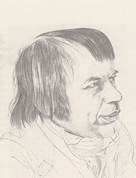 Carl Philipp Fohr: Portræt af Konrad Eberhard, ca. 1800