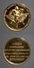 Medalje forside: Lukas. Medalje bagside: Indskrift