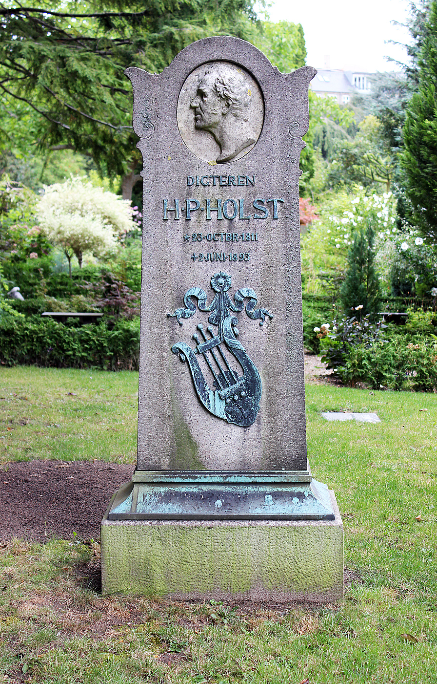 Gravmæle, H.P. Holst, Holmens Kirkegård