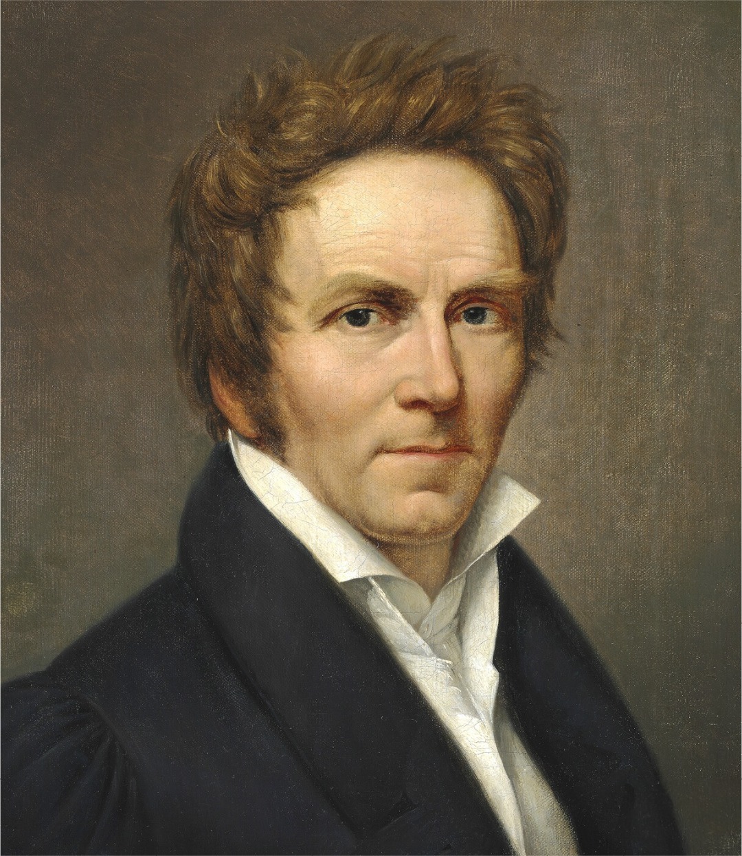 J.L. Lund: Selvportræt, 1827