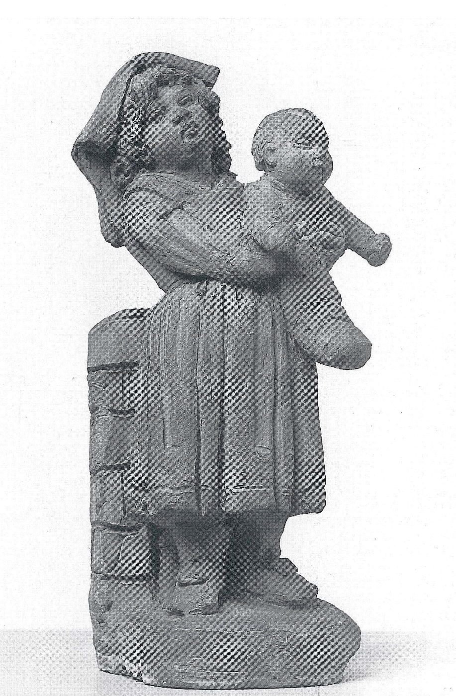 L. Prior: Lille romersk pige med bambino