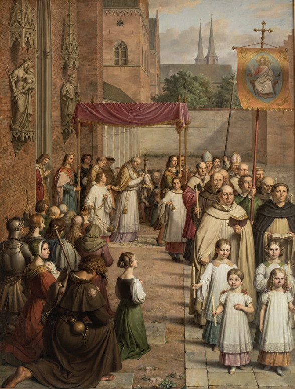 J.L. Lund: Kristi Legemsfest fra den katolske Tid i Danmark, 1834