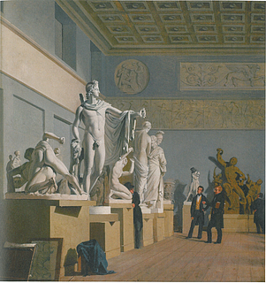 Peter Herman Rasmussen, Antique Hall at Charlottenborg, 1837, private collection