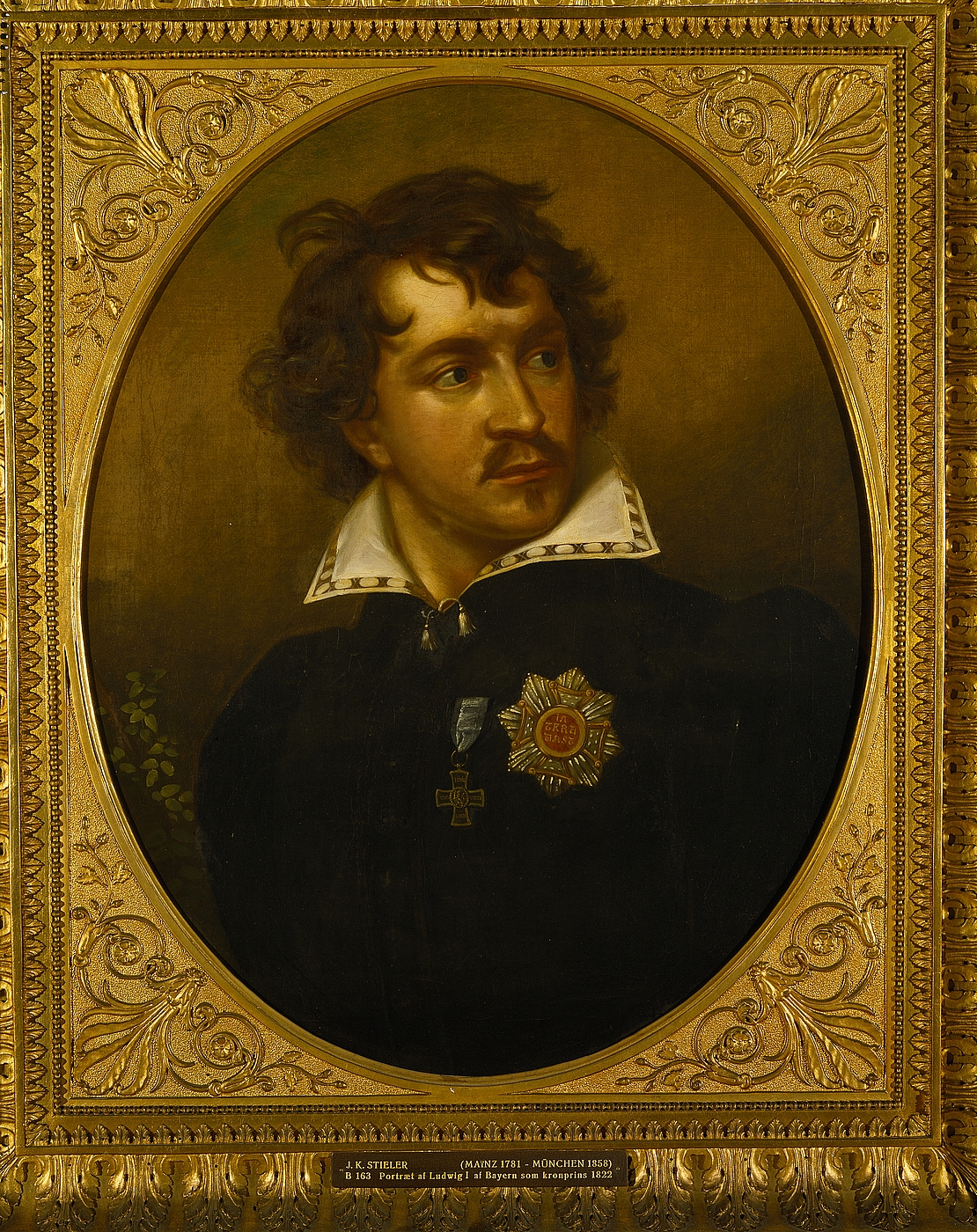 Portræt af Ludwig I af Bayern som kronprins