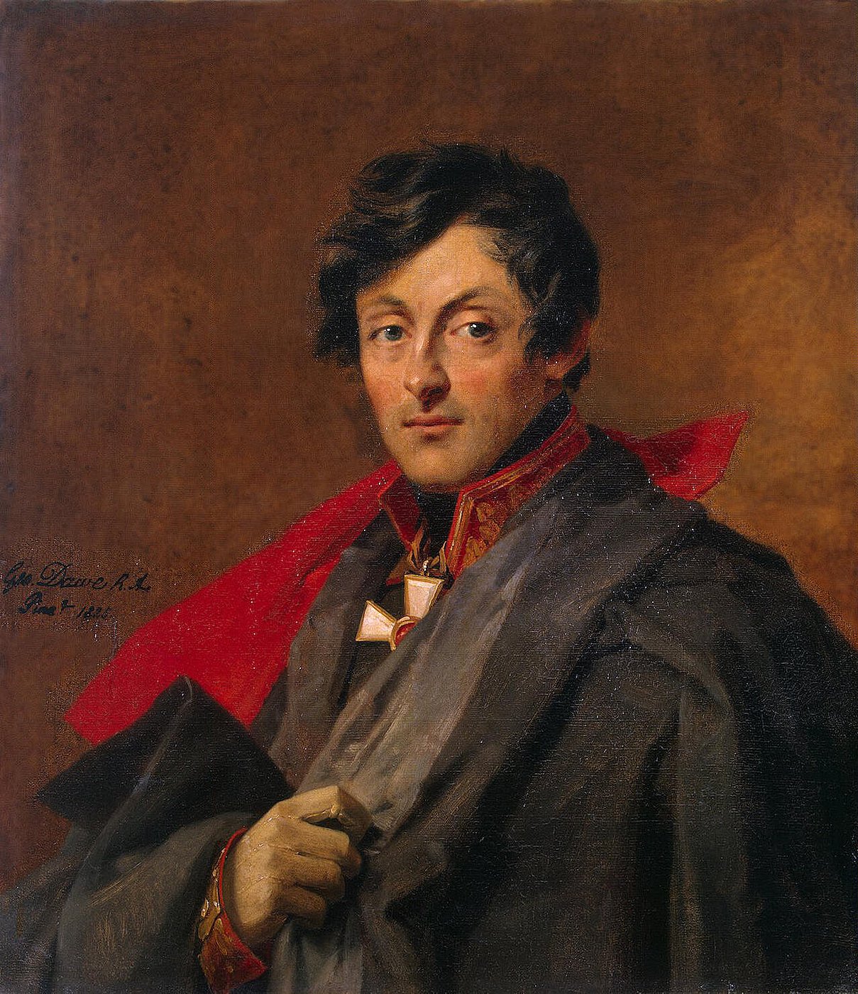 George Dawe, Portræt af Alexander Ivanovich Ostermann-Tolstoy, 1825