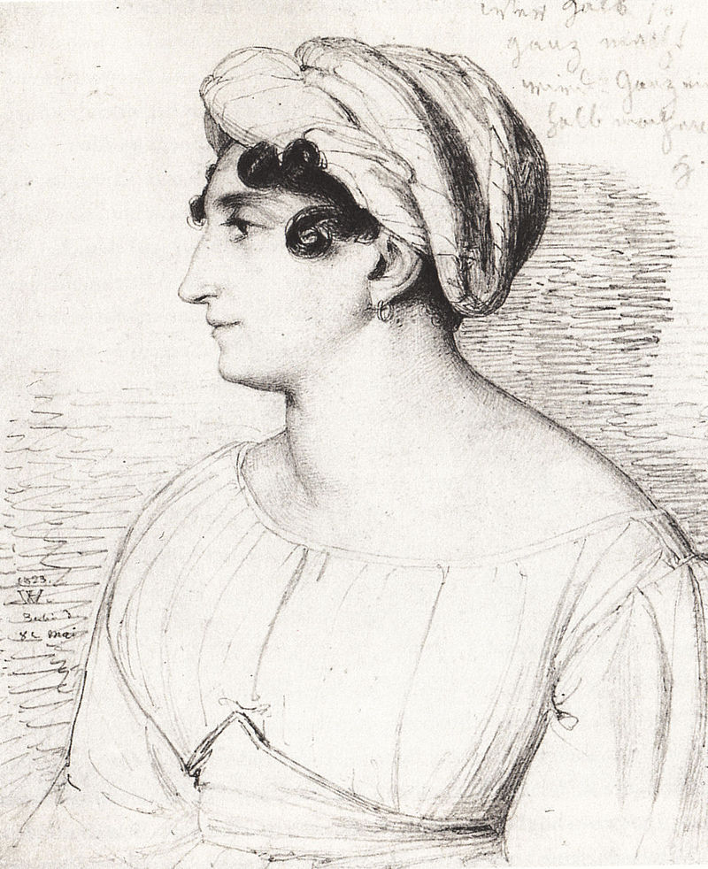 Wilhelm Hensel: Henriette Herz 1823