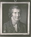 Christian Horneman. Portræt af Thorvaldsen, 1820.