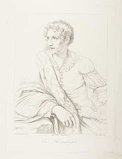 Portræt af Thorvaldsen