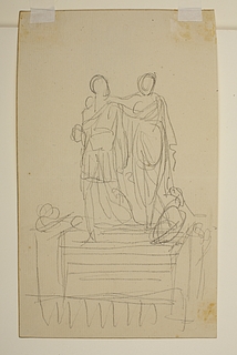 Monument over grev Wlodzimierz Potocki(?)