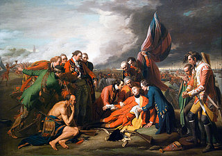 Benjamin West: The Death of General Wolfe, 1770