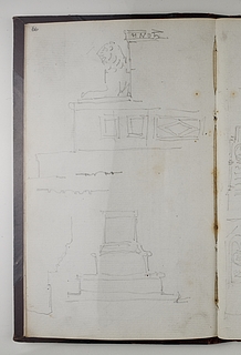 Opstillingsforlag for monument over Friedrich Schiller (?)