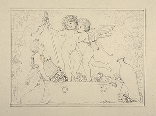 Amor og Bacchus, Høsten