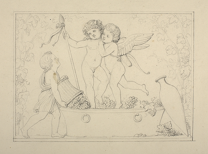 Amor og Bacchus, Høsten